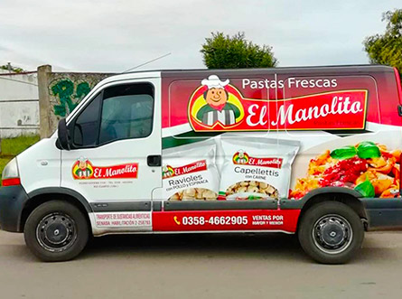 El Manolito Pastas - Venta por mayor y menor